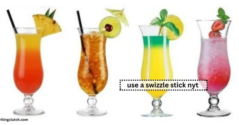 use a swizzle stick nyt: A Trendy Tool for Crafting Perfect Cocktails